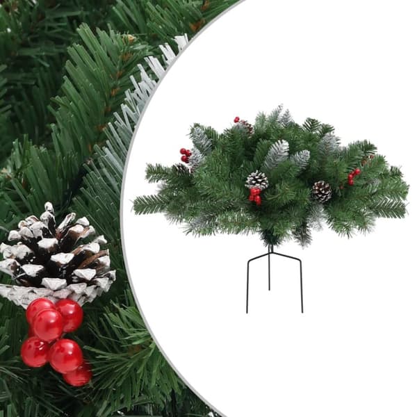 vidaXL Konstgjord julgran grön 40 cm PVC - Julgranar
