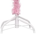 Pikkukuva 6 / 11: vidaXL Tekojoulukuusi palloilla esivalaistu pinkki 120 cm PVC -  Joulukuuset