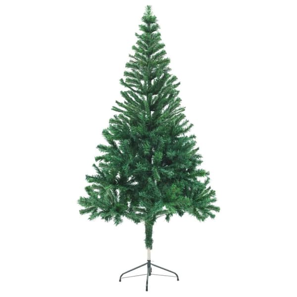 vidaXL kunstigt juletræ med lys og kuglesæt 150 cm 380 grene -  Juletræer