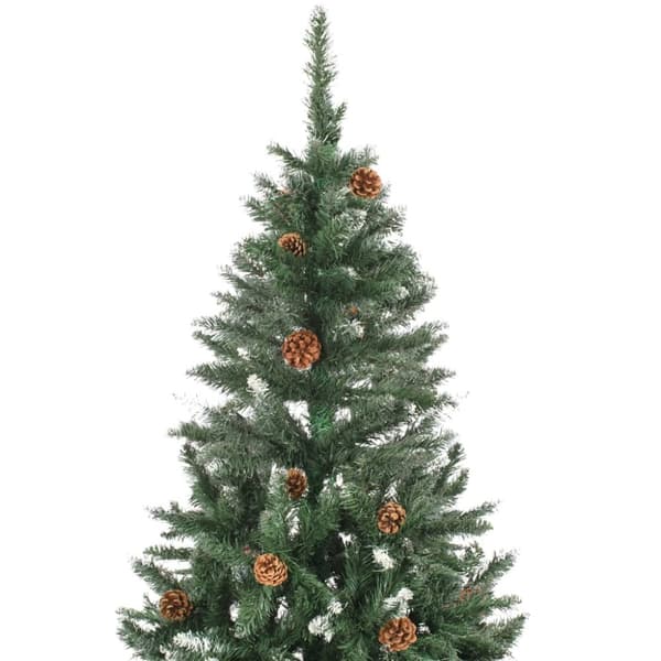 vidaXL Tekojoulukuusi palloilla esivalaistu 150 cm -  Joulukuuset