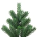 Miniatyrbillede 4 af 11: vidaXL kunstigt juletræ nordmannsgran LED og kuglesæt 150 cm grøn -  Juletræer