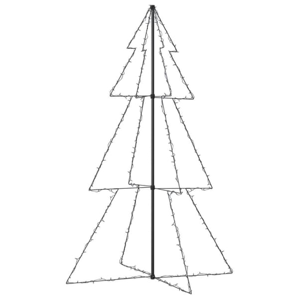 vidaXL Ljuskon för julgran 240 LED inne/ute 118x180 cm - Julgranar