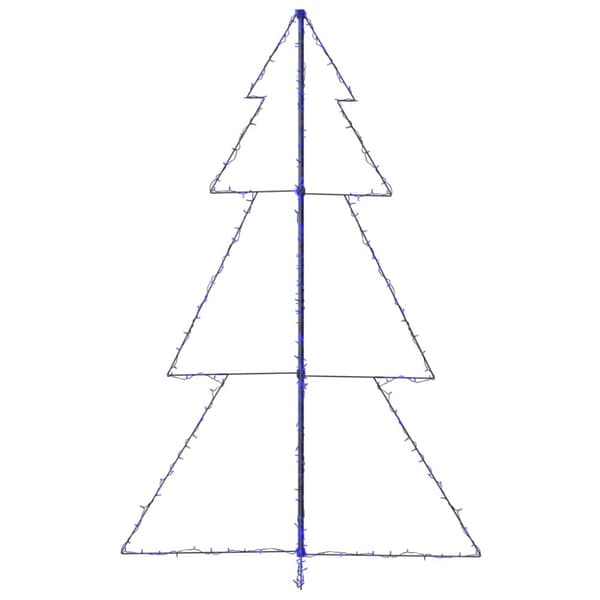 vidaXL Ljuskon för julgran 240 LED inne/ute 118x180 cm - Julgranar