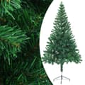 Miniatyrbild 3 av 11: vidaXL Belyst plastgran med kulor 150 cm 380 grenar -  Julgranar