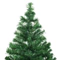 Miniatyrbild 5 av 11: vidaXL Belyst plastgran med kulor 150 cm 380 grenar -  Julgranar