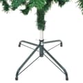 Miniatyrbild 8 av 11: vidaXL Belyst plastgran med kulor 150 cm 380 grenar -  Julgranar