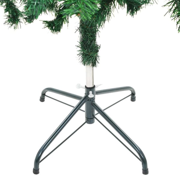 vidaXL Belyst plastgran med kulor 150 cm 380 grenar -  Julgranar