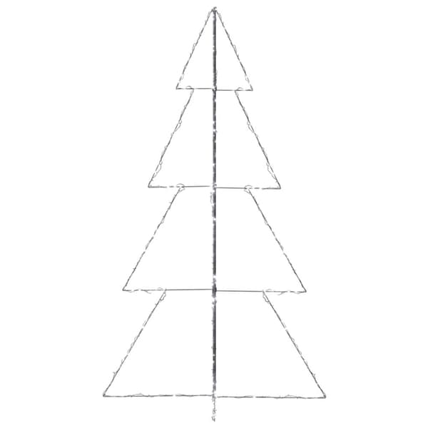 vidaXL Ljuskon för julgran 360 LED inne/ute 143x250 cm - Julgranar