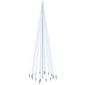 Pikkukuva 3 / 11: vidaXL Joulukuusi piikillä 1134 kylmän valkoista LED-valoa 800 cm -  Joulukuuset