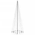 Pikkukuva 4 / 11: vidaXL Joulukuusi piikillä 1134 kylmän valkoista LED-valoa 800 cm -  Joulukuuset