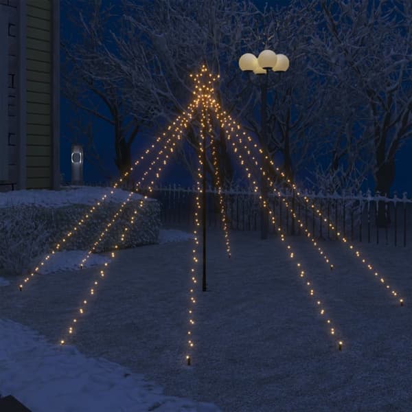 The Living Store Joulukuusen valot sisä-/ulkokäyttöön 400 LED-valoa 2,5 m - Joulukuuset