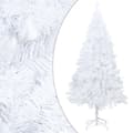 Miniatyrbild 3 av 11: The Living Store Belyst plastgran med kulor vit 180 cm PVC -  Julgranar