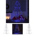 Miniatyrbillede 1 af 9: The Living Store lysende juletræ 98x150 cm 200 LED'er indendørs/udendørs -  Juletræer