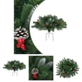 Miniatyrbillede 1 af 6: The Living Store kunstigt juletræ 40 cm PVC grøn -  Juletræer