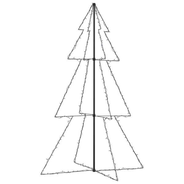The Living Store lysende juletræ 118x180 cm 240 LED'er indendørs/udendørs -  Juletræer