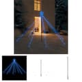 Miniatyrbillede 1 af 9: The Living Store lysende juletræ 2,5 m 400 LED'er inde/ude blåt lys -  Juletræer