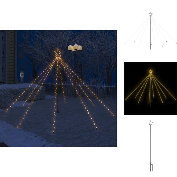 Joulukuuset - Living Joulukuusen valot sisä-/ulkokäyttöön 400 LED-valoa 2,5 m