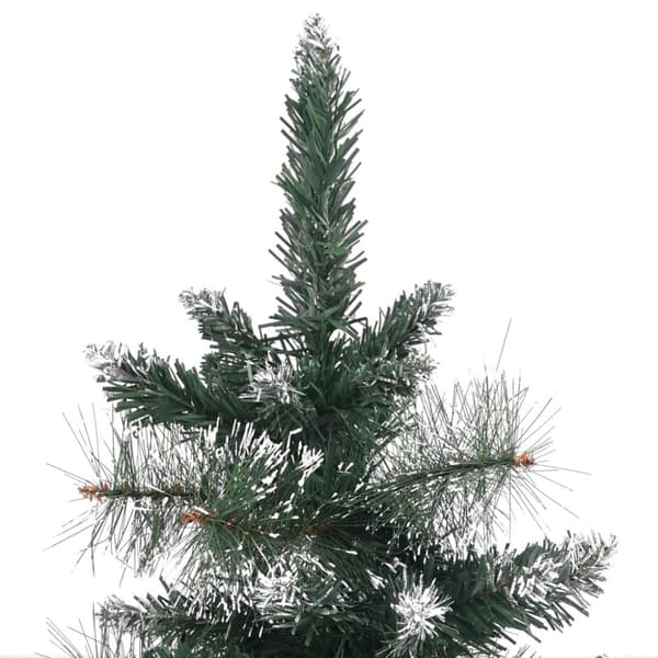 Julgranar - Living Plastgran med fot grön och vit 60 cm PVC