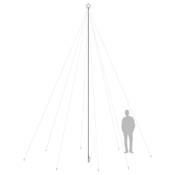 Julgranar - Living Julgran LED inomhus/utomhus 1300 lysdioder 8 m