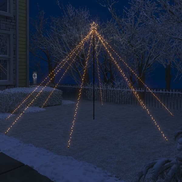 Joulukuuset - Living Joulukuusen valot sisä-/ulkokäyttöön 576 LED-valoa 3,6 m