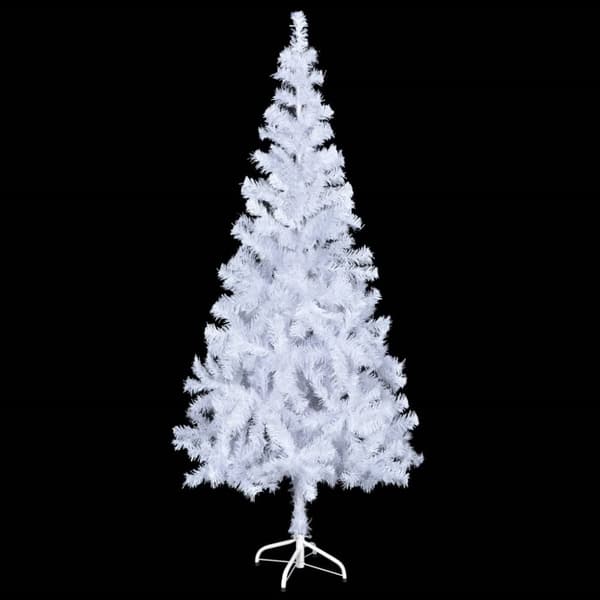 Julgranar - Living Belyst plastgran med kulor 180 cm 620 grenar