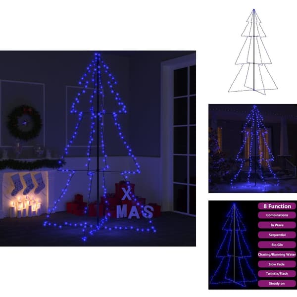 Julgranar - Living Ljuskon för julgran 240 LED inne/ute 118x180 cm