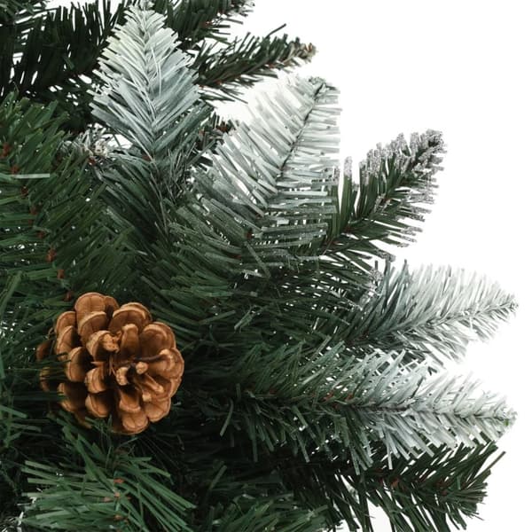 Julgranar - Living Belyst plastgran med kottar 150 cm