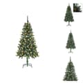 Miniatyrbild 1 av 10: Julgranar - Living Belyst plastgran med kottar 150 cm