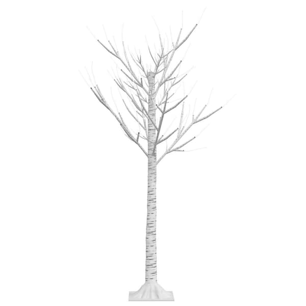 Joulukuuset - Living Joulukuusi 120 LED 1,2 m sininen paju ulos/sisälle