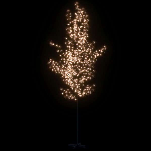Joulukuuset - Living Kirsikankukka LED-puu lämmin valkoinen 672 LED-valoa 400 cm