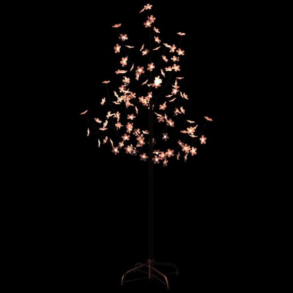 Julgranar - Living Körsbärsträd med LED varmvit 84 lysdioder 120 cm