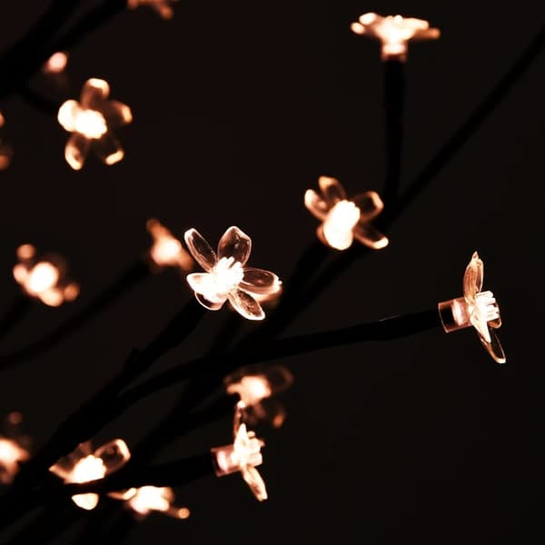 Julgranar - Living Körsbärsträd med LED varmvit 84 lysdioder 120 cm