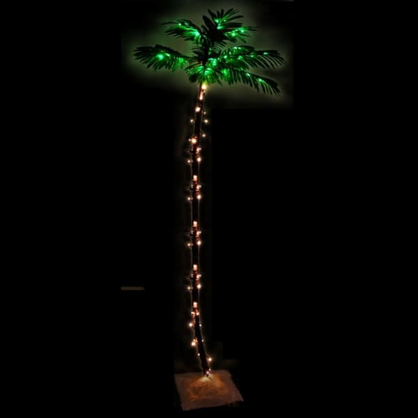 Julgranar - Living Palmträd med LED varmvit 252 LEDs 400 cm