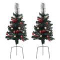 Miniatyrbild 3 av 8: Konstgjorda julgranar 2 st 76 cm PVC - Konstgjord Julgran - Konstgjorda Julgranar - Home & Living