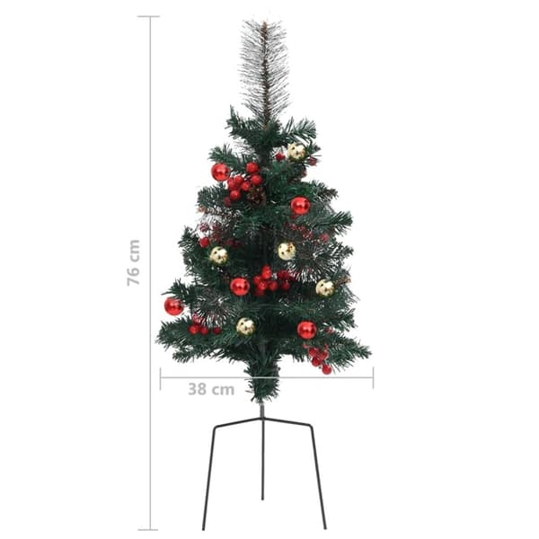 Konstgjorda julgranar 2 st 76 cm PVC - Konstgjord Julgran - Konstgjorda Julgranar - Home & Living