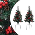 Miniatyrbild 2 av 8: Konstgjorda julgranar 2 st 76 cm PVC - Konstgjord Julgran - Konstgjorda Julgranar - Home & Living