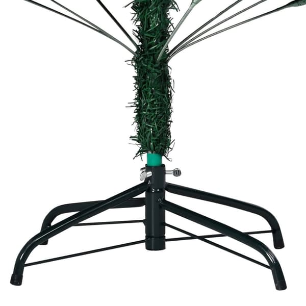 Tekojoulukuusi palloilla esivalaistu vihreä 180 cm PVC - Tekojoulukuusi - Tekojoulukuuset - Home & Living