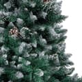 Miniatyrbillede 4 af 11: Juletræ med sne + lys + julekugler og grankogler 150 cm - Juletræ - Juletræer - Home & Living