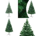 Pikkukuva 1 / 11: Tekojoulukuusi palloilla esivalaistu 210 cm 910 oksaa - Tekojoulukuusi - Tekojoulukuuset - Home & Living