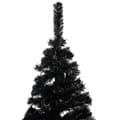 Pikkukuva 4 / 11: Tekojoulukuusi palloilla esivalaistu musta 180 cm PVC - Tekojoulukuusi - Tekojoulukuuset - Home & Living