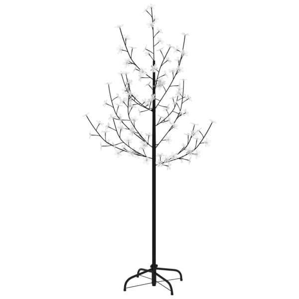 Körsbärsträd med LED varmvit 84 lysdioder 120 cm - LED-träd - LED Träd - Home & Living