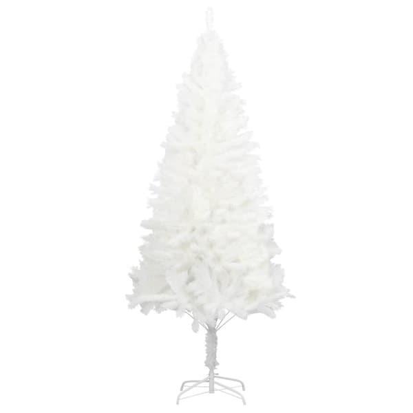 Plastgran verklighetstrogna barr vit 240 cm