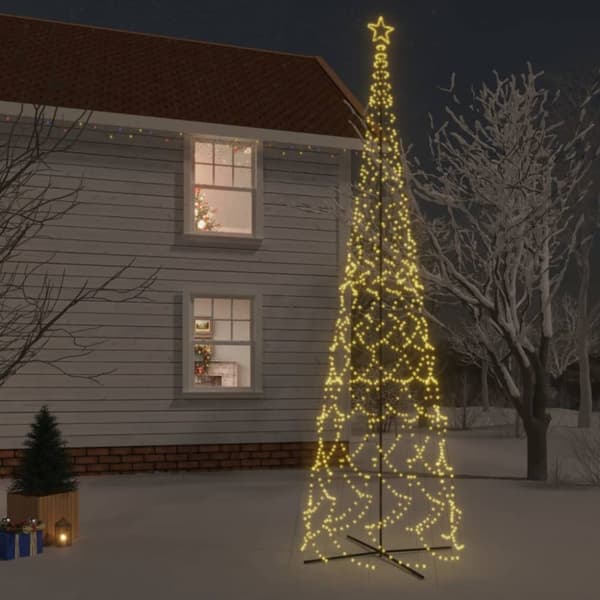 Julgranskon varmvit 3000 LEDs 230x800 cm