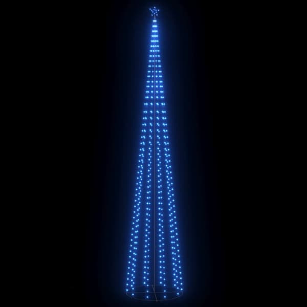 Julgranskon 752 blå LEDs 160x500 cm