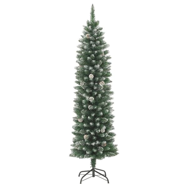 Smal plastgran med fot 210 cm PVC