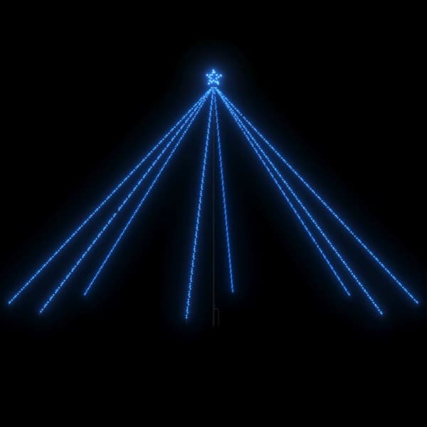 Julgransbelysning inomhus/utomhus 800 LEDs blå 5 m