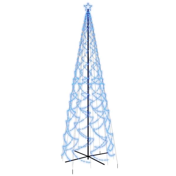 Julgranskon blå 1400 LEDs 160x500 cm