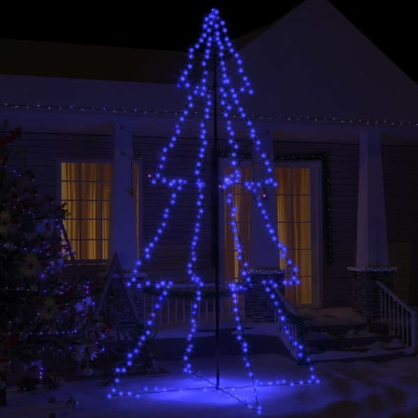 Ljuskon för julgran 360 LED inne/ute 143x250 cm