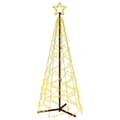 Miniatyrbild 2 av 2: Julgranskon varmvit 200 LEDs 70x180 cm