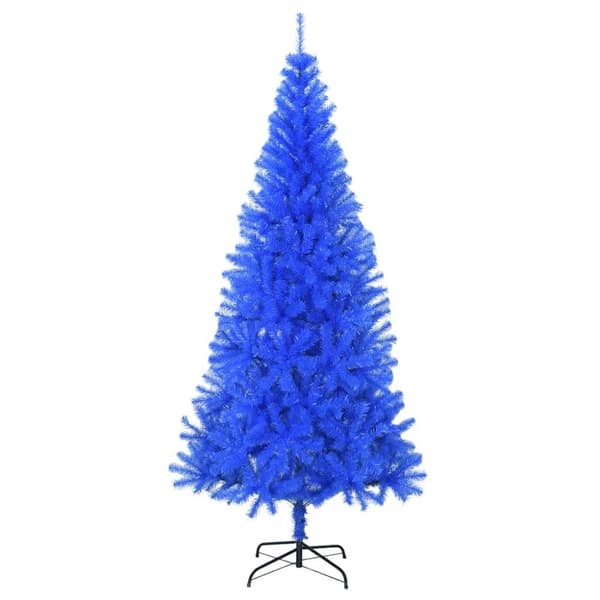 Plastgran med fot blå 180 cm PVC